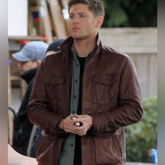 Danier Leather Jacket - Brown - Picture 1 of 5